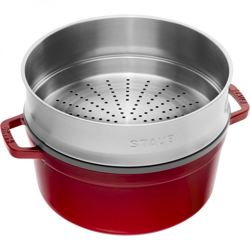 Staub La Cocotte apvalus ketinis troškintuvas 5,25 l (40510-601-0)