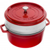 Staub La Cocotte apvalus ketinis troškintuvas 5,25 l (40510-601-0)