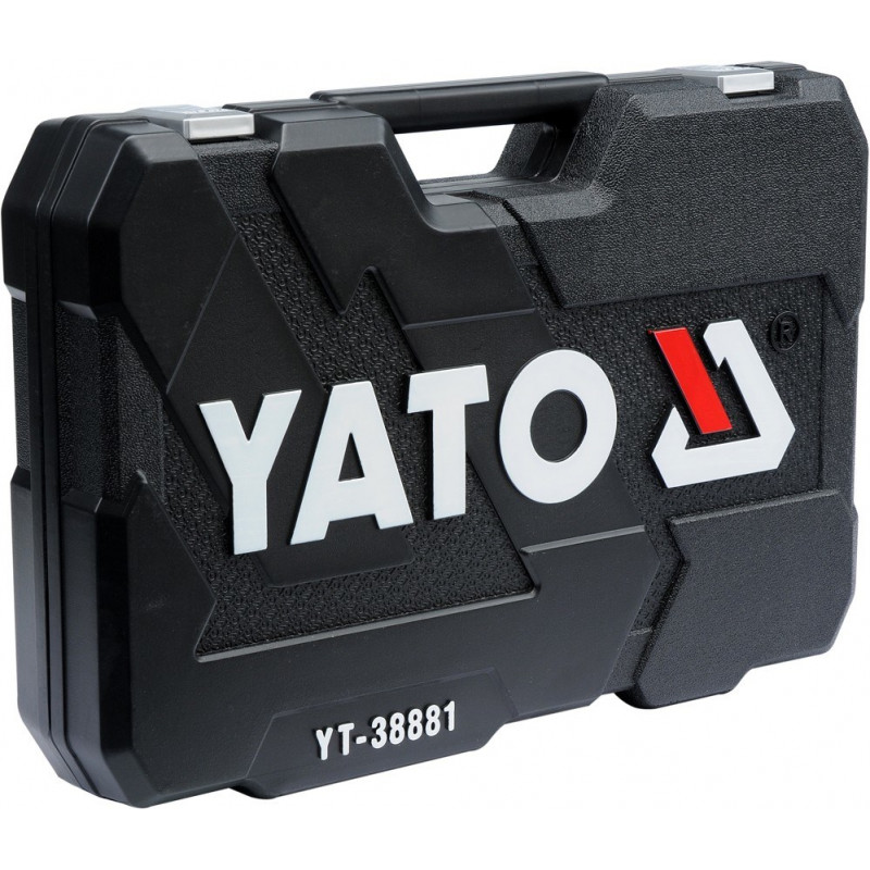 Yato YT-38881 mechanikos įrankių rinkinys, 129 įrankiai