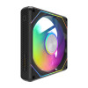 Darkflash Gauss G24 120 mm ARGB PWM korpuso ventiliatorius, juodas