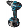 Makita DHP484RFJ akumuliatorinis gręžtuvas-suktuvas, 2000 RPM, juodas/mėlynas