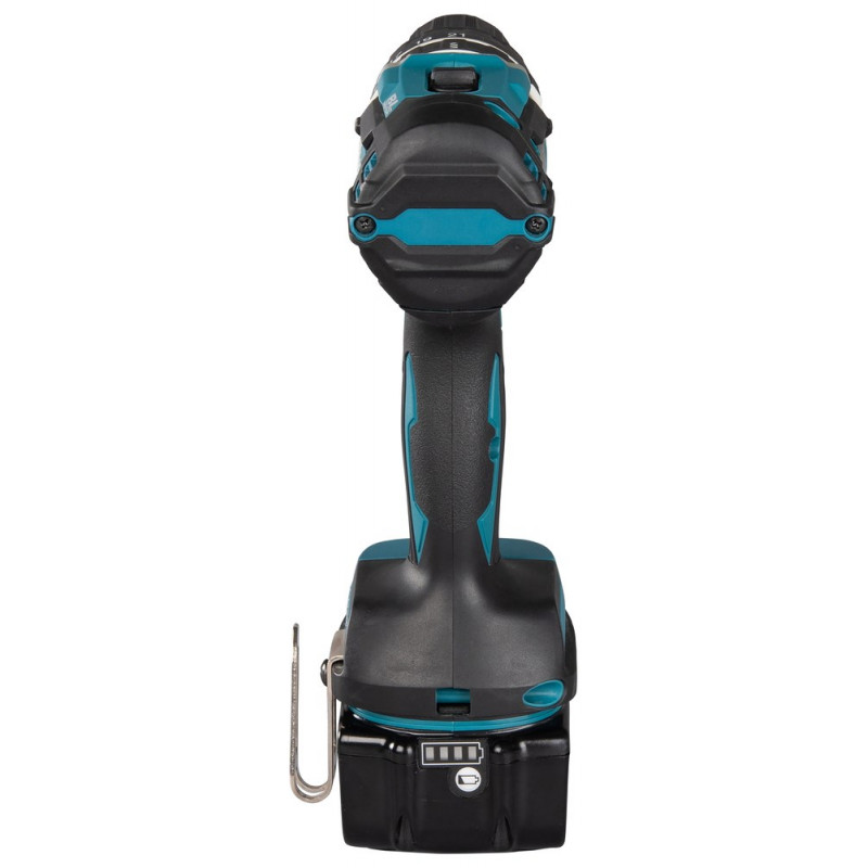 Makita DHP484RFJ akumuliatorinis gręžtuvas-suktuvas, 2000 RPM, juodas/mėlynas