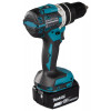 Makita DHP484RFJ akumuliatorinis gręžtuvas-suktuvas, 2000 RPM, juodas/mėlynas