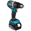 Makita DHP484RFJ akumuliatorinis gręžtuvas-suktuvas, 2000 RPM, juodas/mėlynas