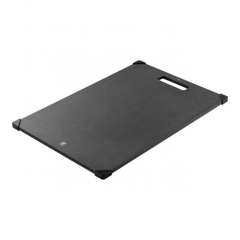 ZWILLING virtuvinė lenta medienos pluoštas 42x30 cm, juoda