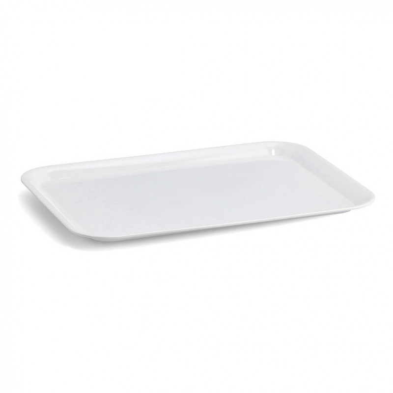 Zeller 26693 melamino padėklas, melaminas, baltas, 24 x 18 cm