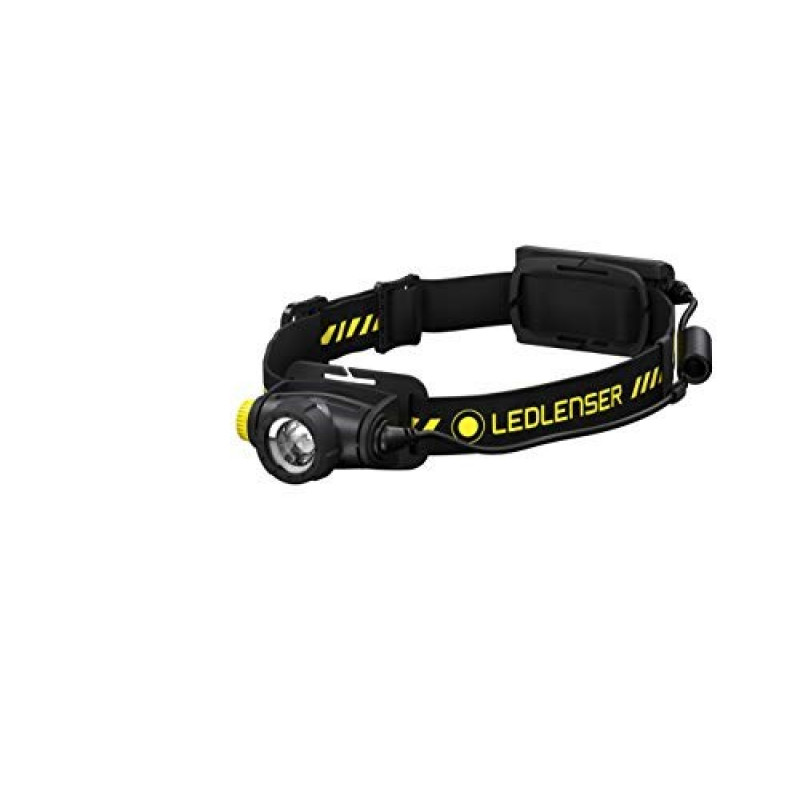 Ledlenser H5R Work LED žibintuvėlis, juodas/geltonas