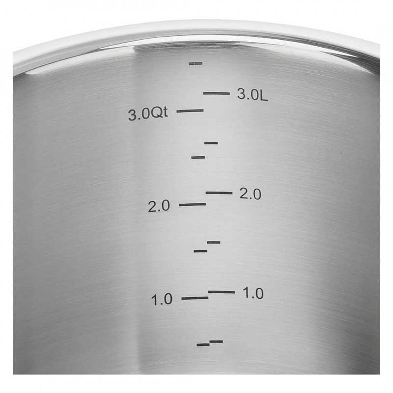 ZWILLING Pro 3.5 L apvalus sidabrinis virimo puodas