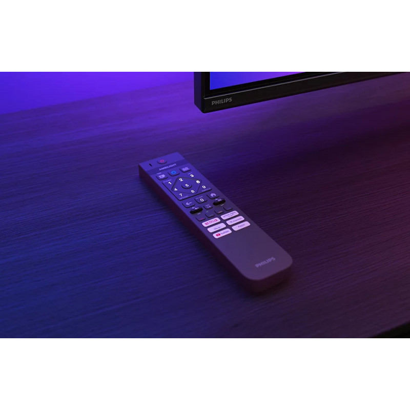 Philips 65OLED761/12 65 inch (164 cm) 4K UHD televizorius, Ambilight iš 3 pusių, 120 Hz, juodas