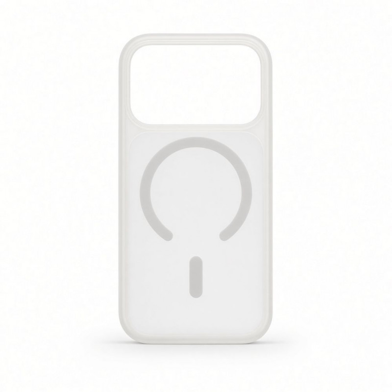 Evelatus Silver-Shield Skin Feel 2-in-1 MagSafe dėklas, skirtas Apple iPhone 18 Pro, matinis skaidrus