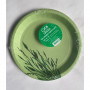 Gogreen Reed Go Green ekologiškos popierinės lėkštės Ø22cm 10 vnt.