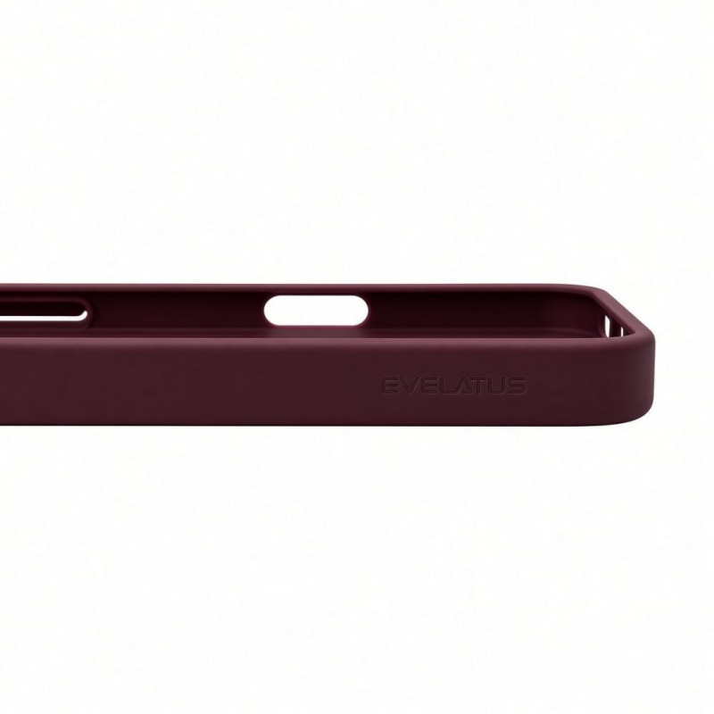 Evelatus Silver-Shield Skin Feel 2-in-1 MagSafe dėklas, skirtas Apple iPhone 18 Pro, bordo