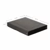 FALKEN PURE dokumentų dėžė 500 lapų, 24 x 32 x 4 cm, juoda