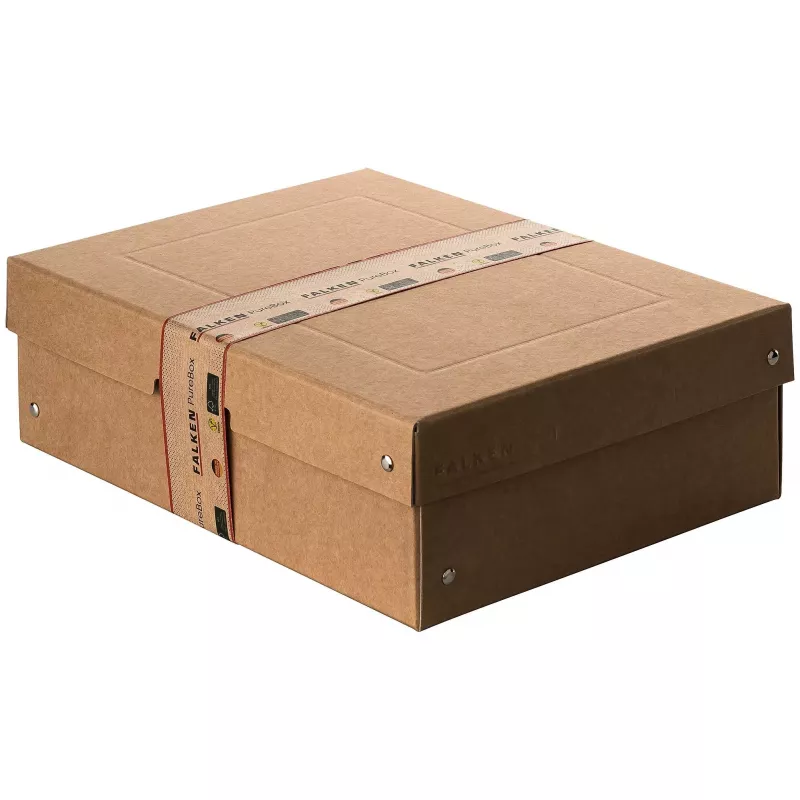 FALKEN PURE daiktų dėžė 7.0 l ruda 24.0 x 32.0 x 10.0 cm