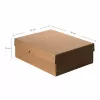 FALKEN PURE daiktų dėžė 7.0 l ruda 24.0 x 32.0 x 10.0 cm