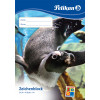 Pelikan C4/10 piešimo bloknotas A4, 100 g/m², 10 lapų, be chloro, baltas