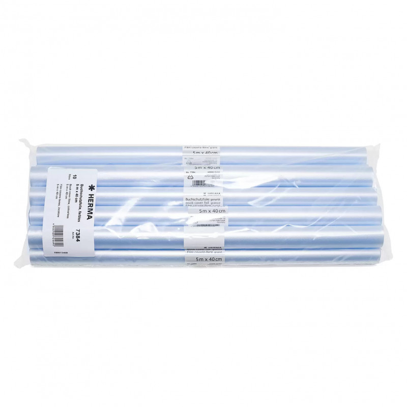 HERMA knygų viršelių plėvelė bespalvė plotis 40 cm – 5 m ilgio