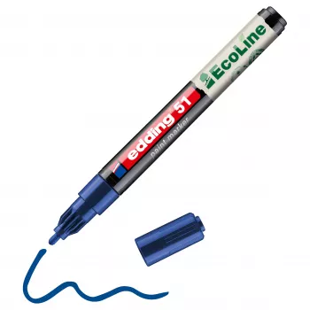 Edding 51 EcoLine 4-51-003 dažų markeris mėlynas 1 mm, 2 mm