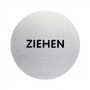 Durable PICTO piktograma „Ziehen“ (traukti), Ø 65 mm (490161)