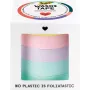 folia dekoratyvinė lipni juosta 10 mm x 10 m geltona, rožinė, šviesiai alyvinė, šviesiai mėlyna, žalia