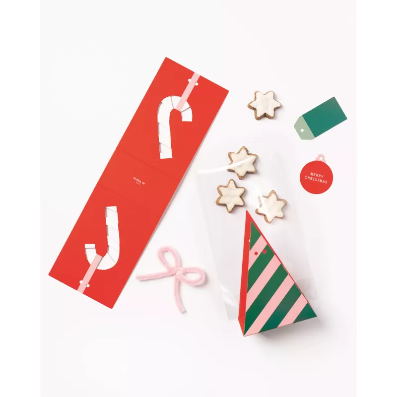 folia PP maišelis plokščiu dugnu SWEET CHRISTMAS