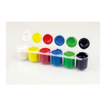 EBERHARD FABER mokykliniai dažai EFA Color 25.0 ml įvairių spalvų