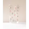 Folia PP maišelis stačiakampiu dugnu A FLORAL CHRISTMAS, 14,5 x 23,5 cm