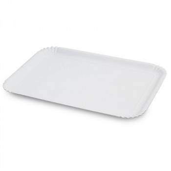 Guardini popieriniai padėklai balti, 3 vnt. rinkinys, Easy Bake Bio, 22x32 cm