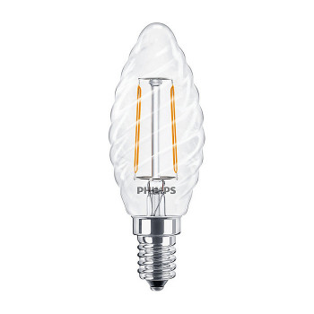Philips CorePro LED Filament žvakinė lempa 250lm 2W 2700K E14