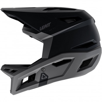Leatt MTB Gravity 4.0 V26 pilno veido dviračio šalmas, Stealth juoda/pilka, L