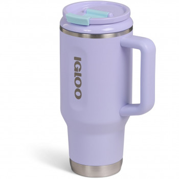 Igloo Travel Mug 32 oz (0.95 L) termo puodelis su šiaudeliu, Lilac Breeze
