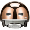 UVEX HLMT 5 Bike Pro dviračio šalmas, rudas, 55-58
