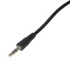 Akyga AK-AV-12 garso kabelis 3,5 mm mini jack kištukas – kištukas, 1,8 m, juodas