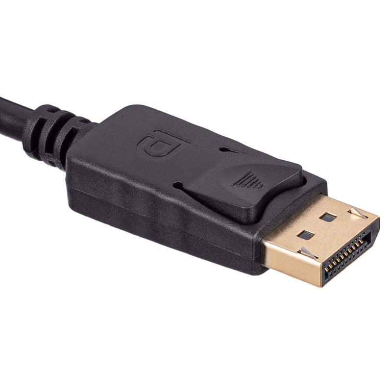 Akyga AK-AV-15 DisplayPort (kištukas) – Mini DisplayPort (kištukas) kabelis, 1,8 m, juodas