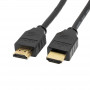 Akyga AK-HD-05A didelės spartos HDMI kabelis su Ethernet, HDMI 1.4, 0,5 m, juodas