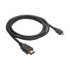 Akyga AK-HD-15R HDMI į Micro HDMI kabelis v1.4, 1,5 m, juodas