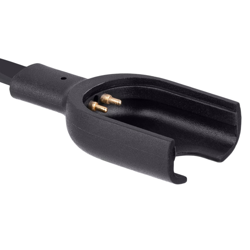 Akyga AK-SW-12 įkrovimo kabelis, skirtas Xiaomi Mi Band 3, USB, 10 cm