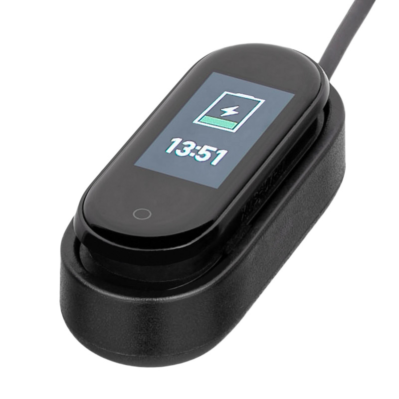 Akyga AK-SW-13 įkrovimo kabelis, skirtas Xiaomi Mi Band 4, USB, 20 cm