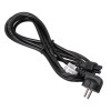 Akyga AK-NB-10C nešiojamojo kompiuterio maitinimo laidas CEE 7/7 į IEC C5, 3x 0,75 mm² varis, 3 m, juodas