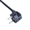 Akyga AK-NB-10C nešiojamojo kompiuterio maitinimo laidas CEE 7/7 į IEC C5, 3x 0,75 mm² varis, 3 m, juodas