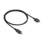 Akyga AK-USB-44 Micro-USB B (M) į USB-C (M) kabelis, USB 3.1, 1 m