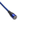 Akyga AK-USB-42 magnetinis USB-A į USB-C kabelis, USB 2.0, 1 m