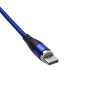 Akyga AK-USB-42 magnetinis USB-A į USB-C kabelis, USB 2.0, 1 m
