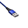 Akyga AK-USB-42 magnetinis USB-A į USB-C kabelis, USB 2.0, 1 m