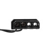 Akyga AW-12E-BG 120 mm korpuso ventiliatorius, 33 žalios LED, Molex, juodas