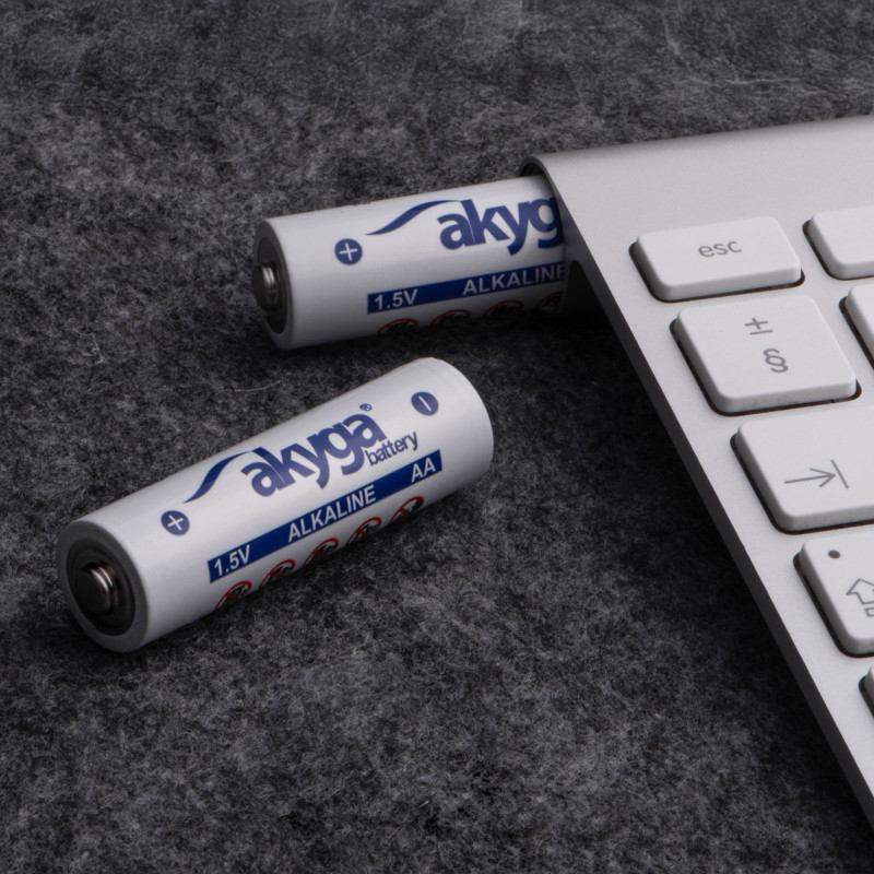 Akyga AKY2057 AAA LR03 šarminė baterija 1,5 V 1300 mAh, 4 vnt. (susitraukianti pakuotė)