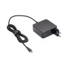 Akyga AK-ND-70 USB-C nešiojamojo kompiuterio įkroviklis, 65 W, Power Delivery, 5-20 V / 3-3,25 A, 1,2 m