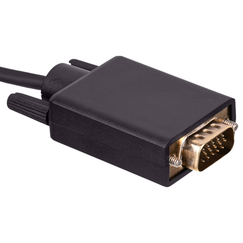 Akyga AK-AV-17 USB-C į VGA kabelis, 1,5 m
