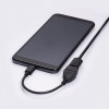 Akyga AK-AD-09 Micro USB-B (M) į USB-A (F) OTG adapterio kabelis, 15 cm, juodas