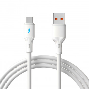Akyga AK-USB-59 USB-A (M) į USB-C (M) kabelis, USB 2.0, 1 m, silikoninis